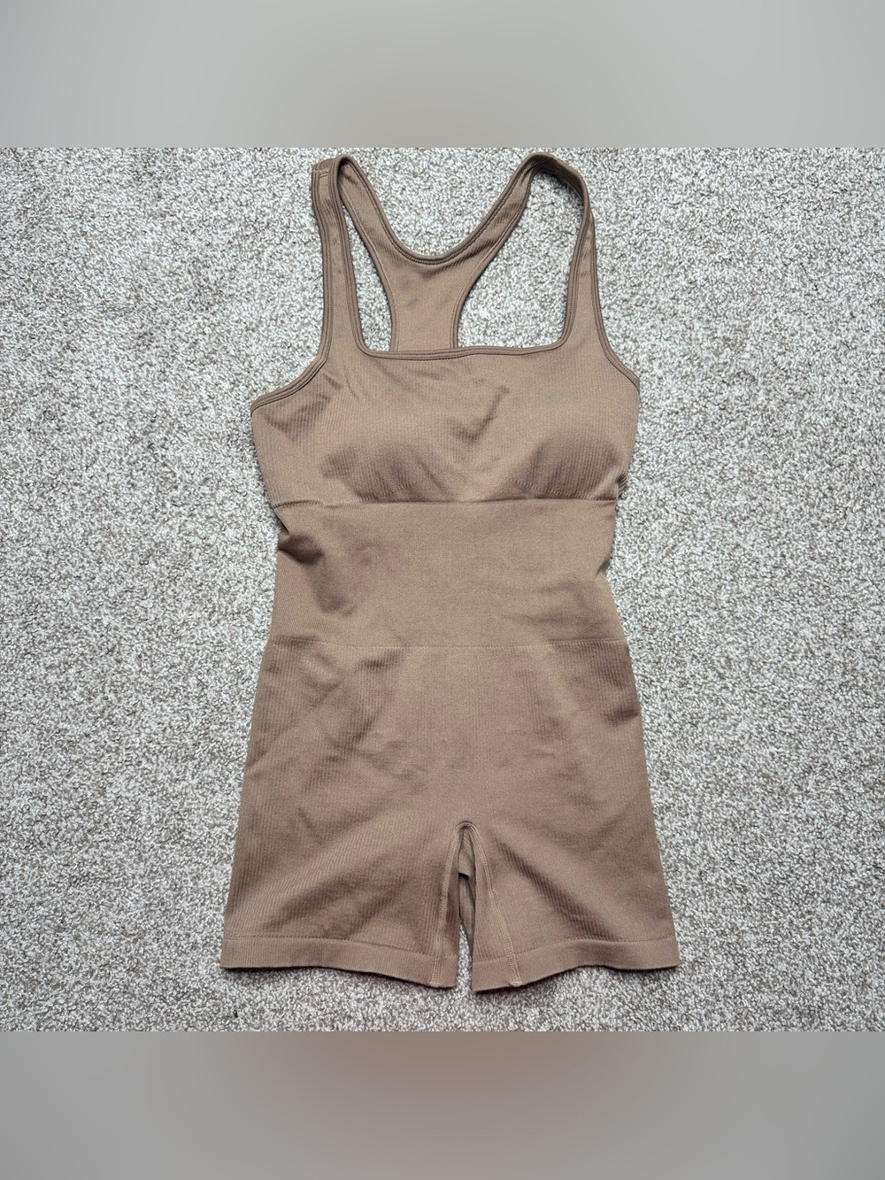 Ribbed romper